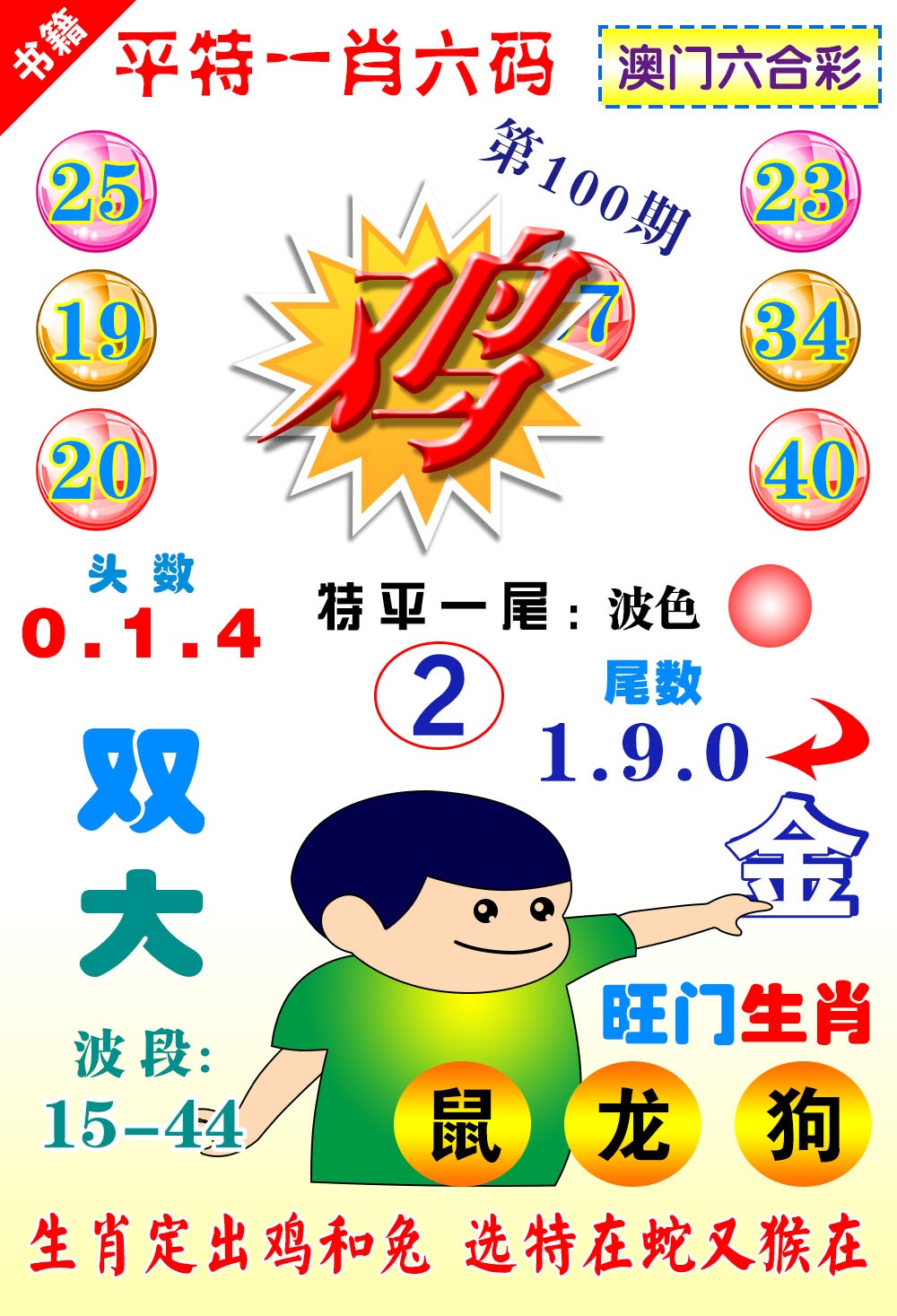 100期澳门一肖六码[图]
