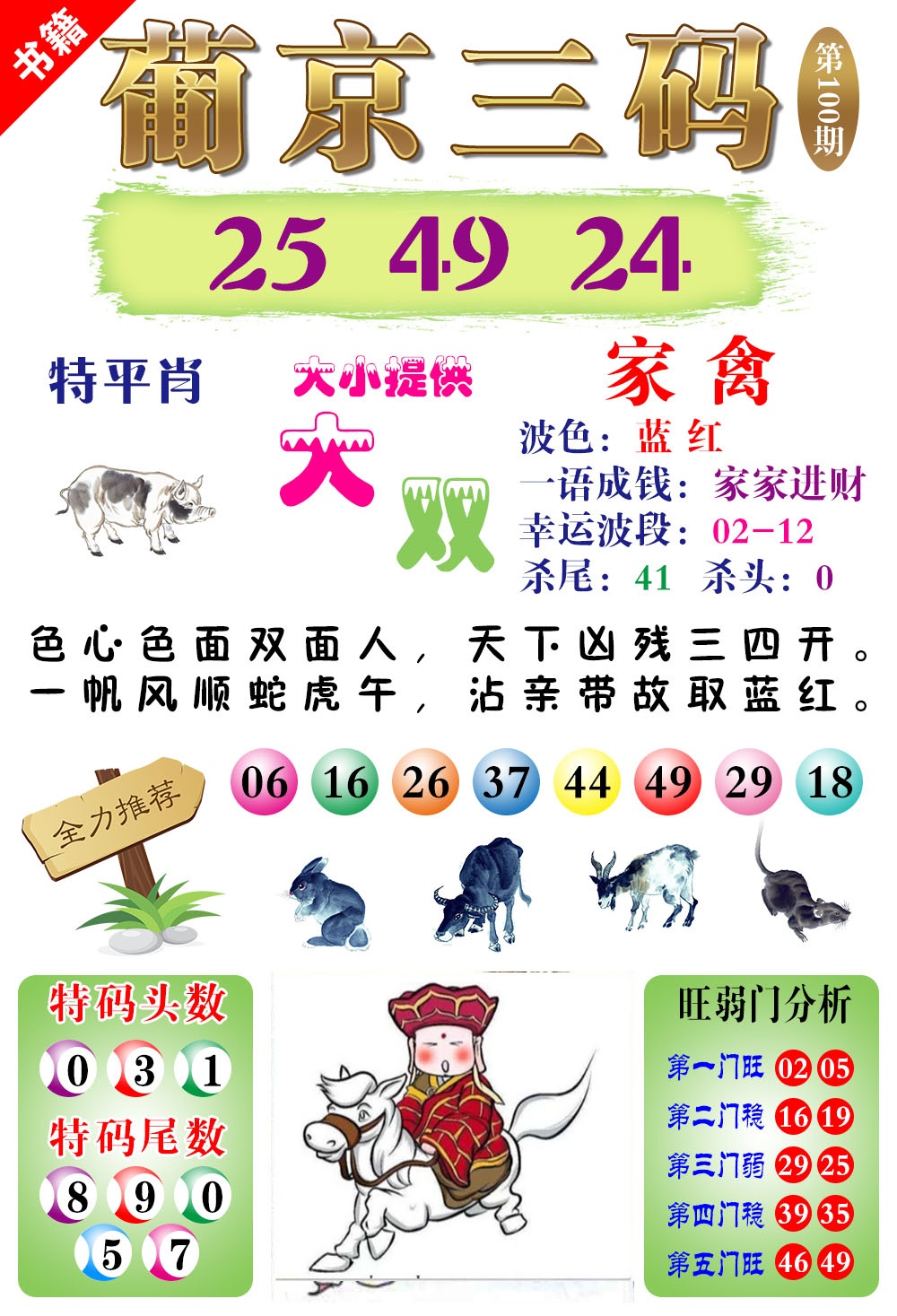100期澳门葡京三码[图]