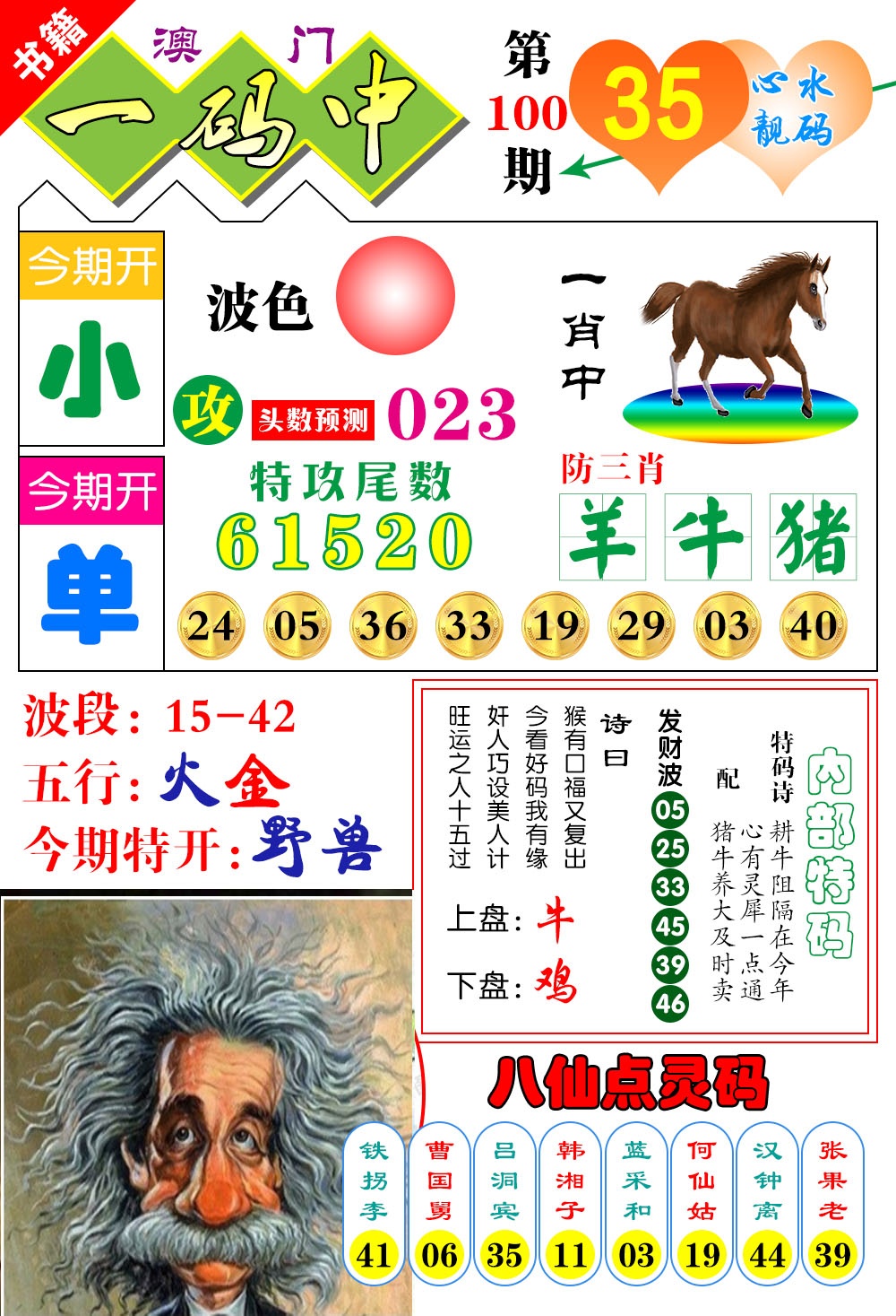 100期澳门发财波[图]